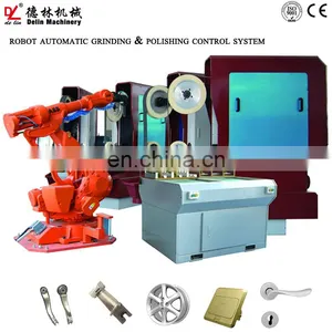 Automatic Metal Surface Polishing Machine Robot thumbnail-1