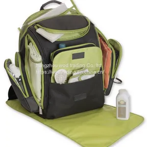 Good New Waterproof Diaper Backpack Set With Changing Pad thumbnail-1