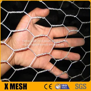 Galvanized/PVC Coated Hexagonal Chicken Wire Mesh thumbnail-2
