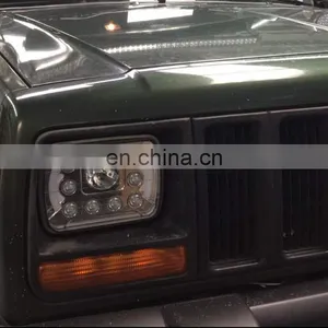 China Manufacturer 12v 55watt 5*7" Led Headlight for Truck Heavy Duty thumbnail-5