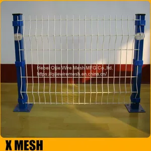 Powder Coated Frame Finishing Security Fence thumbnail-1