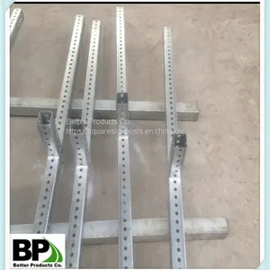 Steel Galvanized Square Sign Posts thumbnail-4