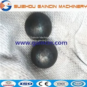 High Alloy Forged Steel Media Balls, Grinding Media Rolled Steel Media Balls thumbnail-2