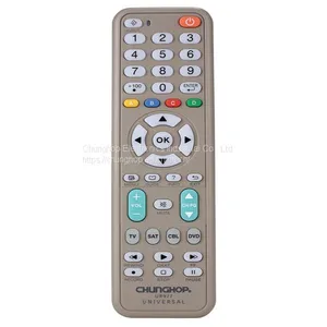 UR977 High Quality Universal Remote Control RoHS CE Combines 4 in 1 With Learning Code for Home Appliances thumbnail-4