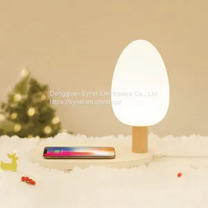 Qi Wireless Fast Charger With LED Desk Lamp thumbnail-1