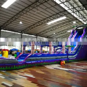 Outdoor Playground Inflatable Slide And Pool For Children Amusement Park thumbnail-5