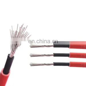 Insulation Types pv Photovoltaic Wiring Solar Cables Wire Cable 1.5 Single dc Solar Cable thumbnail-5