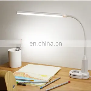 Eye Care Flexible Led Clip Desk Lamp Adjustable Touch Folding Reading Table Lamp thumbnail-3