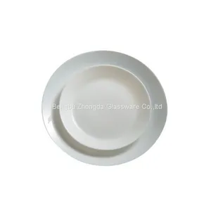 Tempered Microwave Safe Opal Glass Dinnerware thumbnail-1