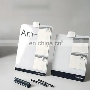 USA Popular Small Size Glass Dry Erase Notpads for Desktop thumbnail-2