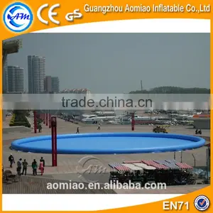 Custom Commercial Inflatable Round Water Pools, Water Walker Pools thumbnail-1