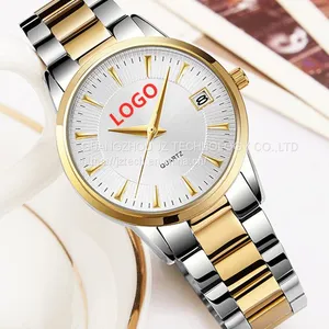 Ladies Watch Business Casual Stainless Steel Waterproof Quartz Women's Watch Calendar Trendy Hand Watch thumbnail-1