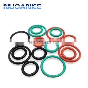 Hydraulic Rubber Seals O-Ring Black/Brown/Green/Red ORing Seal NBR FKM EPDM VMQ Ring O-Type Silicon Rubber O Ring thumbnail-1