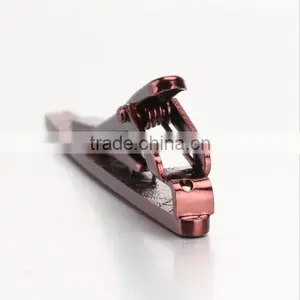 Colored Alloy Metal Mens Fashion Tie Bar Clips Tie Clasps-8 Colors thumbnail-6