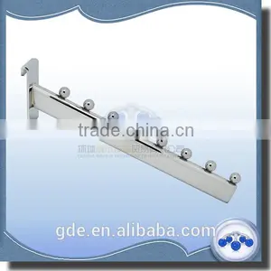 Metal Chrome Display Hook for Grid Panel thumbnail-1