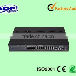 ADP 24 Port Poe Switch 10/100m Power Over Ethernet Switch thumbnail-1