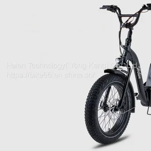 500W 750W 1000W 36V 48V Safe Battery 20 Inch Fat Tire Adult Electric Folding Bike Electric Bicycles thumbnail-2
