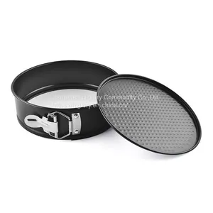 Non Stick Round Bakeware Removable Springform  Cake Pan Set Oven Safe Baking Cake Moulds thumbnail-4