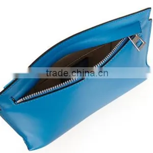 Wristlet Strap Small Genuine Leather Hand Bag Summer Colorful Long Cheap Leather Clutch Wallet 2016 thumbnail-2