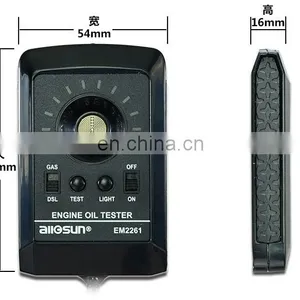 Allosun EM2261 Engine Oil Tester Motor Oil Abalyzer Mini Size Easy Operation thumbnail-4