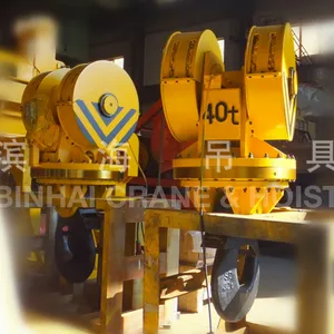 Electric Rotary Crane Hook Block Special Lifting Devices Electric Crane Lifting Hook thumbnail-1