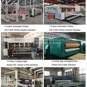Top Quality Automatic Corrugated Flexo printing die cutting slotting machine thumbnail-4