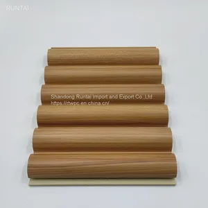 Waterproof Composite Wood Exterior Wpc Wall Cladding Panel 160-15mm thumbnail-1