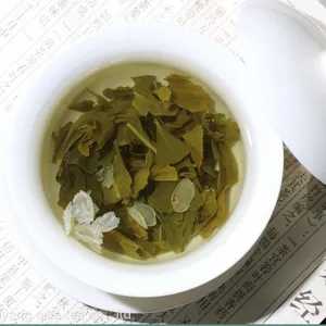 High Fragrance Jasmine Green Tea for Bubble Tea Chinese Jasmine Scented Loose Leaf Jasmine Green Tea Leaves thumbnail-5
