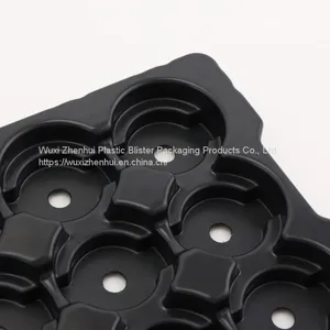 Vacuum Forming Black Blister Packaging Protective Trays Insert Packaging thumbnail-3