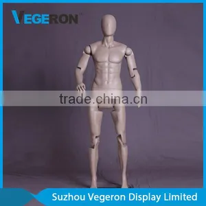 Full Body Fiberglass Flexible Male Mannequin thumbnail-2