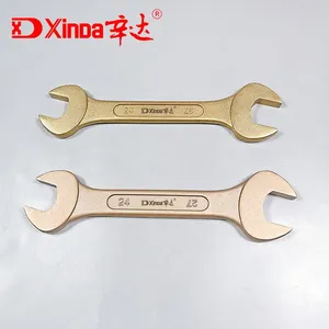 Xinda Non-sparking Open Wrench Double End Copper Alloy Explosion-proof Hand Tools thumbnail-1