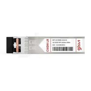 SFP-1G-CWDM-1610-40 Cisco Compatible, 1000BASE-CWDM SFP 1610nm 40km DOM LC SMF Fiber Optical Transceiver Module thumbnail-2