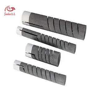 High Temperature Electric Heating Element Double Thread Silicon Carbide Heater Double Spiral Silicon Carbide Heating Elements thumbnail-2