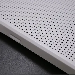 Customized Size Beautiful Design Aluminum Square Ceiling Tiles Metal thumbnail-5