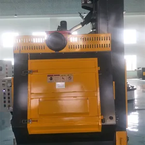 Tracked Shot Blasting Cleaning Machine With Automatic Feeding and Discharging, PLC One-Key Start Control thumbnail-4