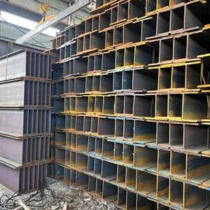 Factory Wholesale Q345b H Beam Corrosion Resistant Carbon Steel H-Beams ASTM Hot Rolled for Structural Steel Construction thumbnail-4