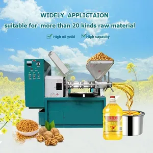 Hydraulic Oil Vegetable Oil Edible Oil Pressing Machine Cold & Hot Pressing Machine thumbnail-5