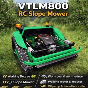 Vigorun Slope Remote-Controlled Lawn Mower VTLM800 High-Torque Brushless Motor Robotic Lawn Mower for Tough Terrain Domination thumbnail-1