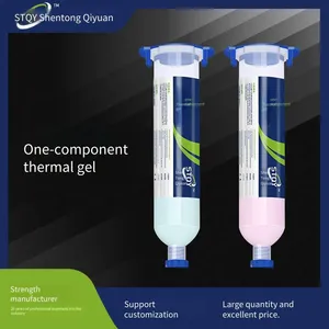Customized Single-component Thermal Conductive Gel, High-power Electronic Chip Cooling Silicone, High Thermal Conductivity Silicone Grease for Gpu and Cpu in Computers thumbnail-1