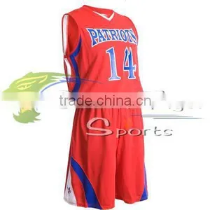 2015 New Design Custom Basketball Uniforms / American Basketball Uniforms / Customized thumbnail-6