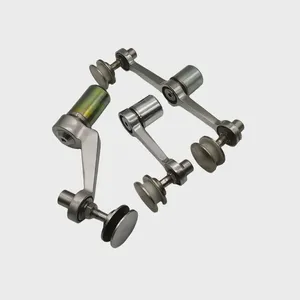 Precision Cast Glass Spider Fitting 316 Stainless Steel Satin Finish for Building Facade 200mm 250mm thumbnail-1