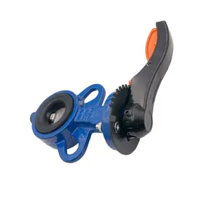 Manual Center-line Wafer TypeSoft Sealing Butterfly Valve thumbnail-2