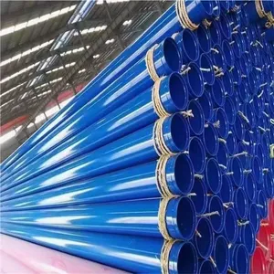 TPEP Internal‑External Coated Steel Pipe Drinking Water Supply Steel Pipe thumbnail-1