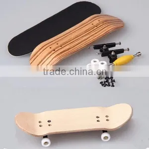 Professional Maple Complete Wooden Fingerboard With Nuts Trucks Tool Kit - Basic Bearing Wheels thumbnail-4