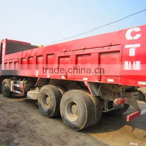 Strong Power Used Good Condition Dump Truck HOWO 40T 2012 YOM for Cheap Sale in Shanghai thumbnail-2