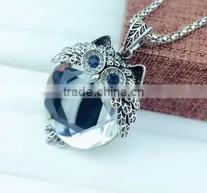 New Products 2016 Charms Necklace Jewelry Owl Necklace Wholesale thumbnail-2