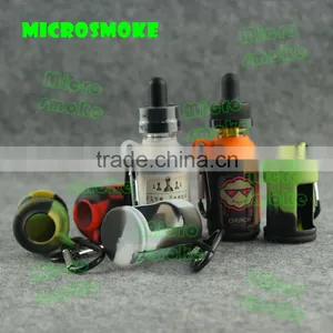RHS Factory Price Glass 30ml Bottle Silicone Case, Silicone Rubber Skin for 30ml e Liquid Bottle thumbnail-1