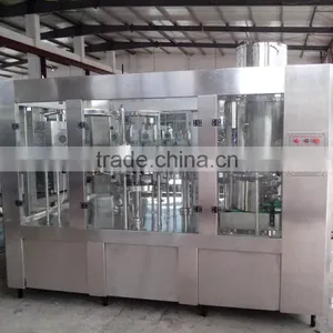 Food Sanitary Stainless Steel XGF-18-18-6 Model Drinking Water Washing Filling Capping Machine thumbnail-1