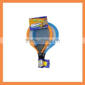 High Quality Cheap Kids 2pcs Beach Tennis Racket w Ball Set thumbnail-1
