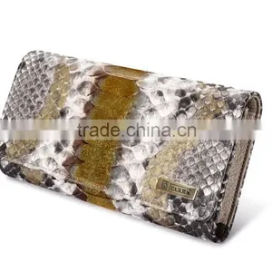 Original ICARER Real Python Leather Wallet Bag Clutch MT-5509 thumbnail-5